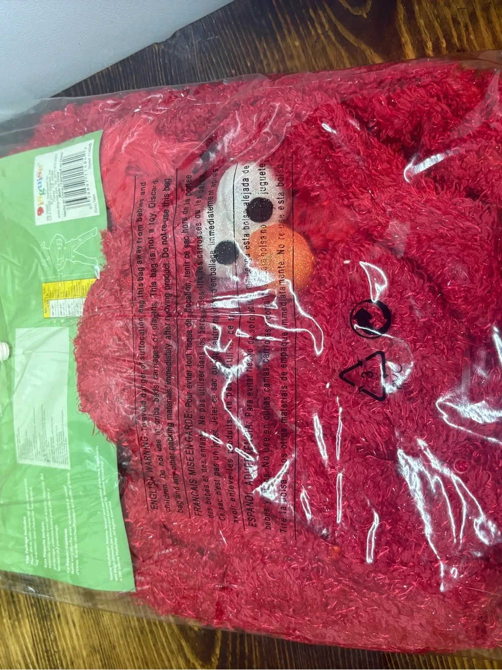 Sesame Street Elmo Costumer Girls Size Large